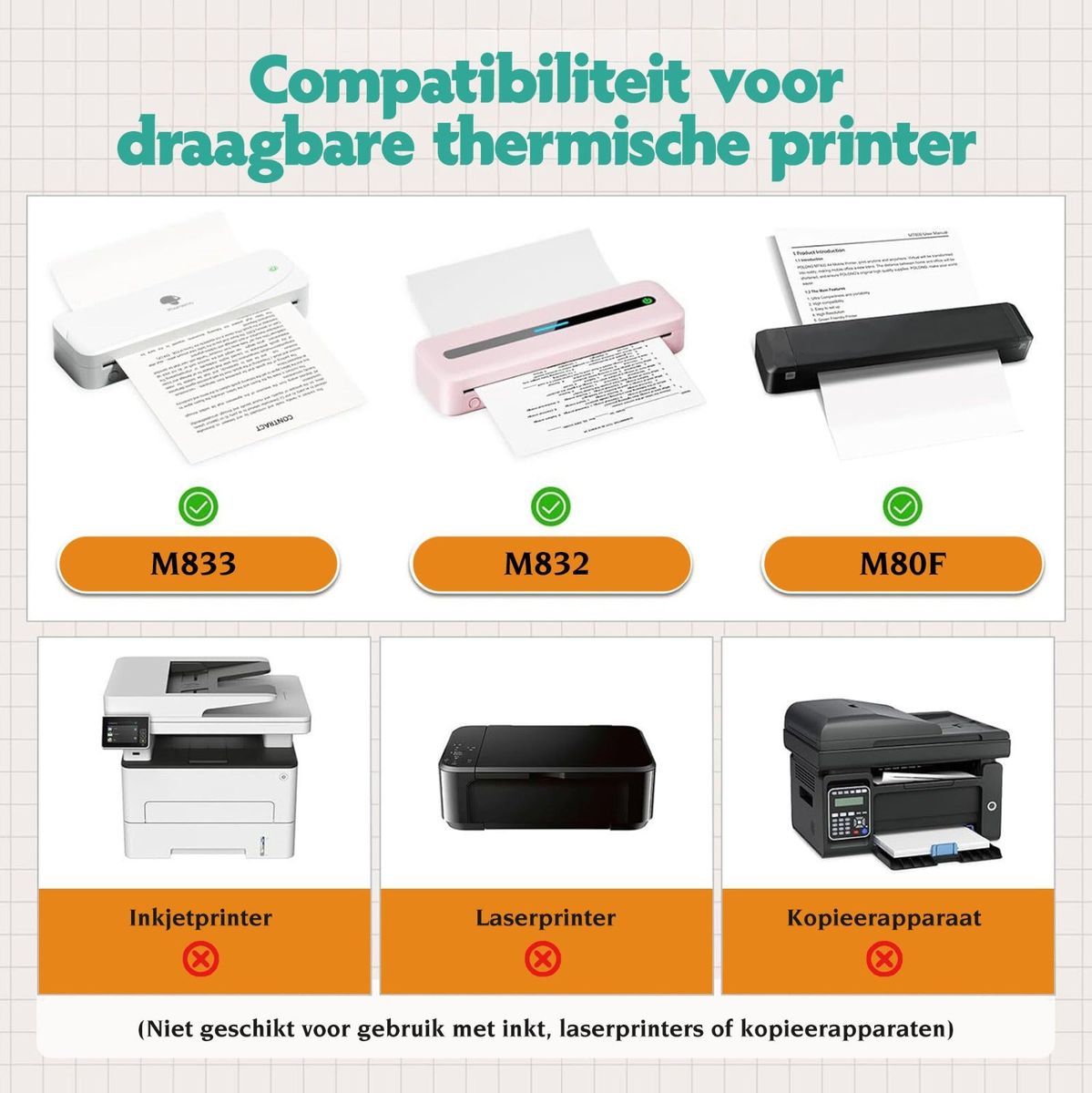 Pora&Co Thermisch A4 Paper - 200 PCs - image 5 of 5