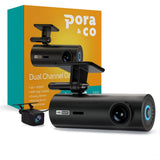 Pora&Co Dashcam Dual Lens 4K Â€ For Achter Camera