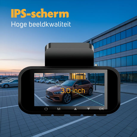 Pora&Co Dashcam 4K Ultra HD Â€ 3 inch LCD Scherm - image 3 of 5