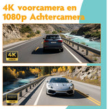 Pora&Co Dashcam 4K Ultra HD Â€ 3 inch LCD Scherm - image 4 of 5