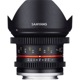 Samyang 12mm T2.2 NCS VDSLR Sony E Black