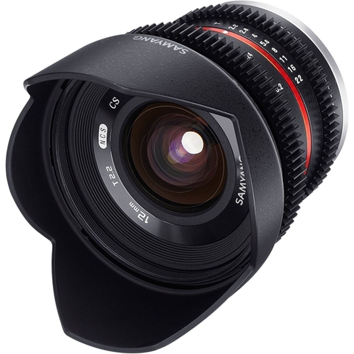 Samyang 12mm T2.2 NCS VDSLR Sony E Black