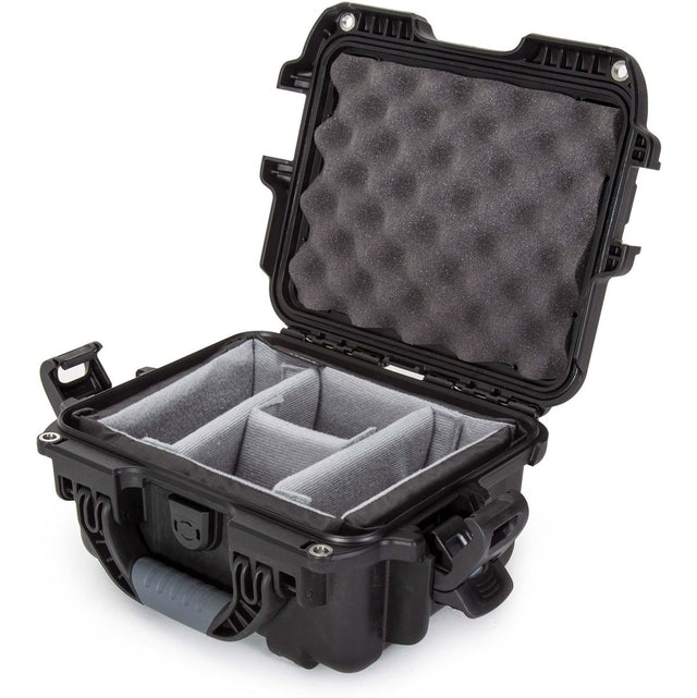 Nanuk Case w/ Padded Divider Black Interior 239x188x140mm