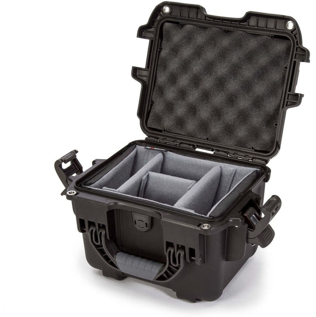 Nanuk Case w/ Padded Divider Black Interior 241x191x191mm