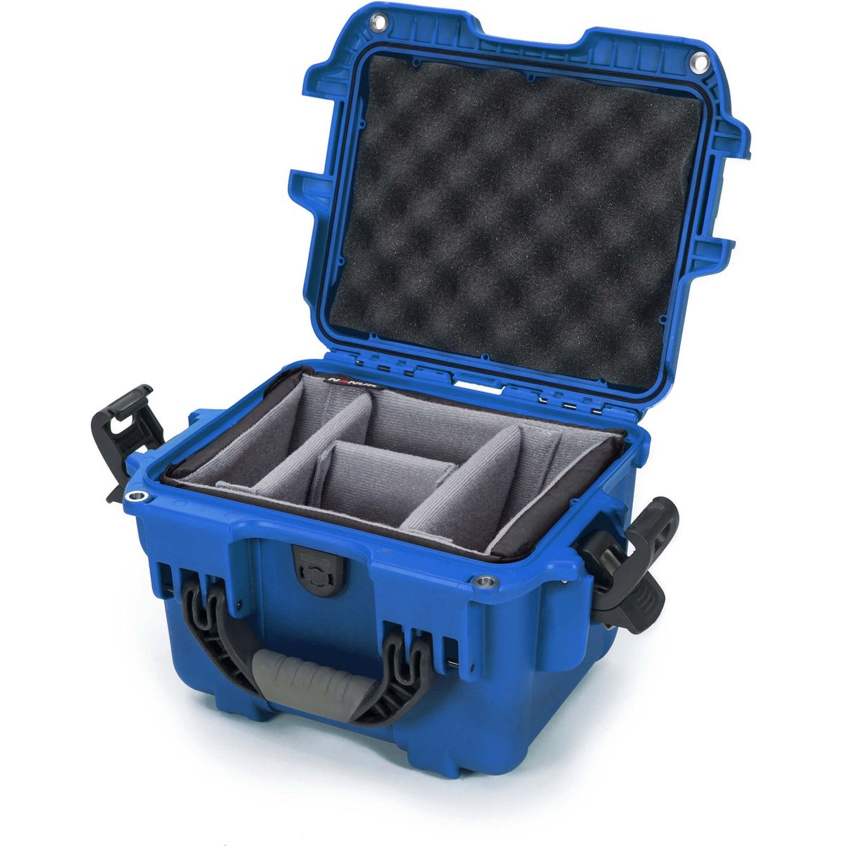 Nanuk Case w/ Padded Divider Blue Interior 241x191x191mm