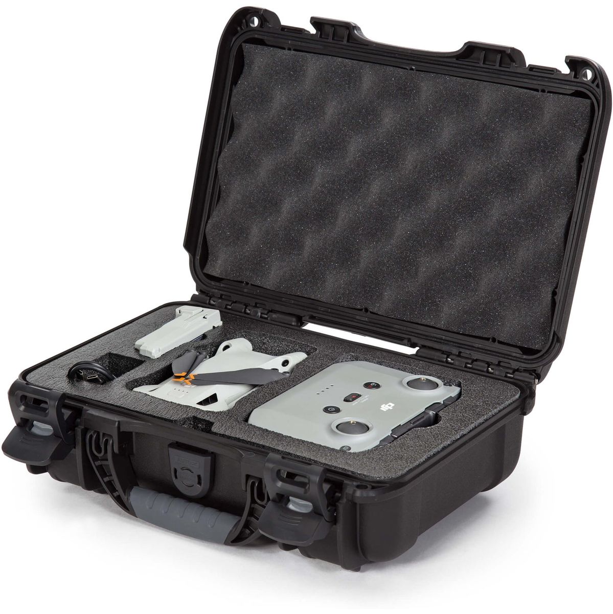 Nanuk Case w/ Foam Insert For DJI Mini 3 Pro Black Interior 291x178x93mm