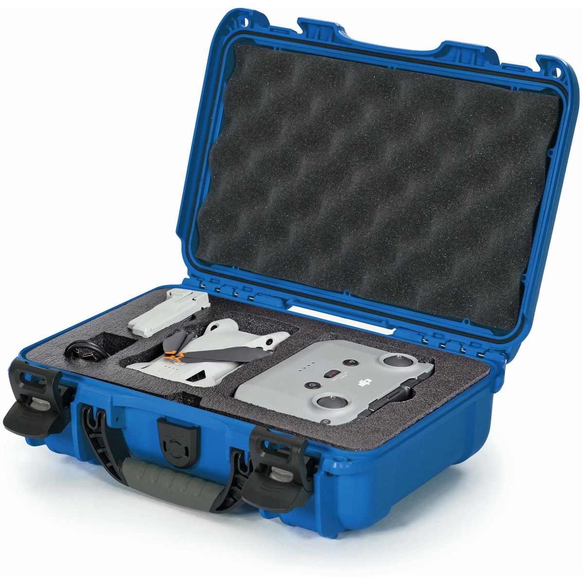 Nanuk Case w/ Foam Insert For DJI Mini 3 Pro Blue Interior 291x178x93mm
