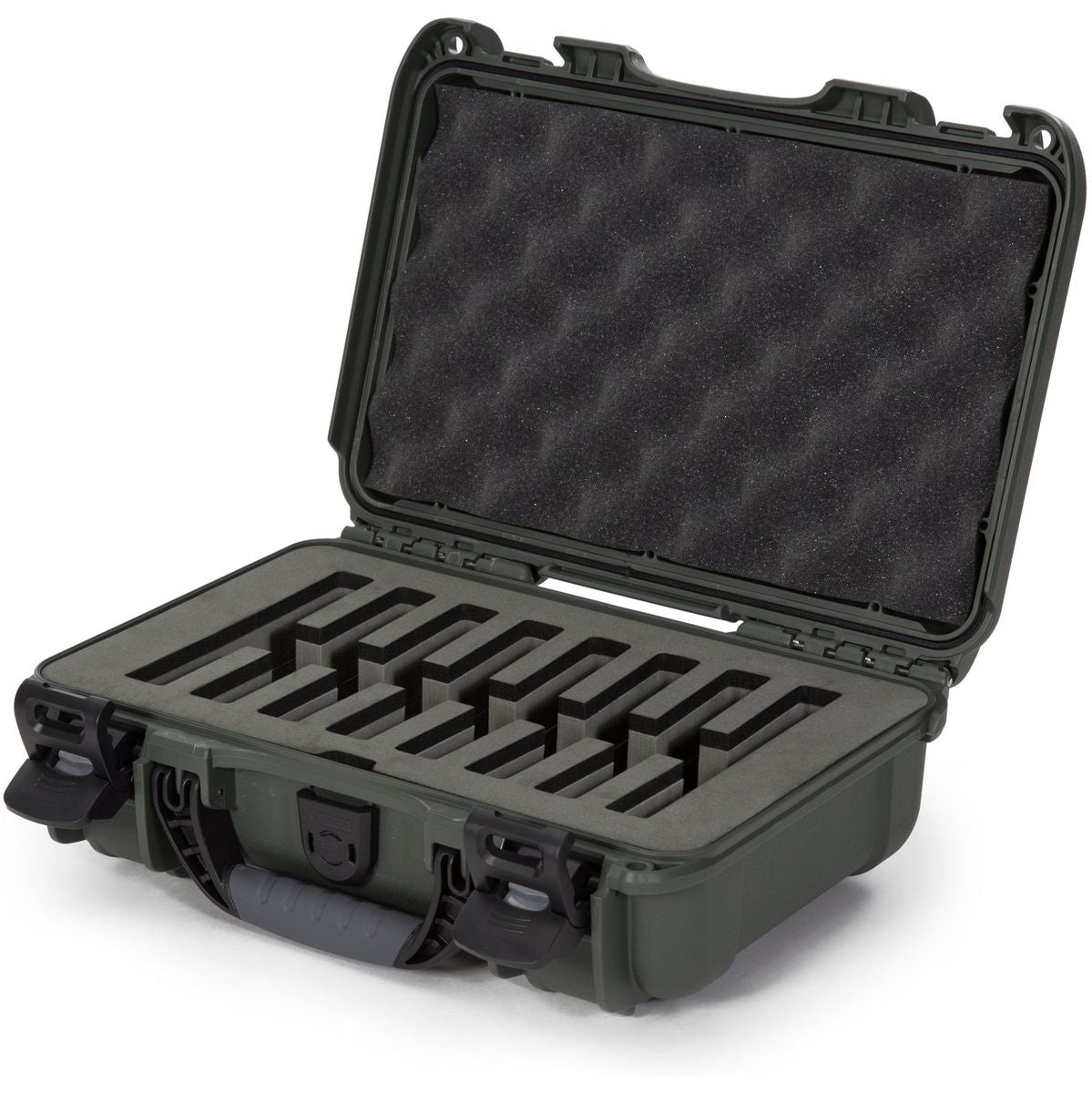 Nanuk Case w/ Foam Insert For 8 Knives Olive Interior 291x178x93mm