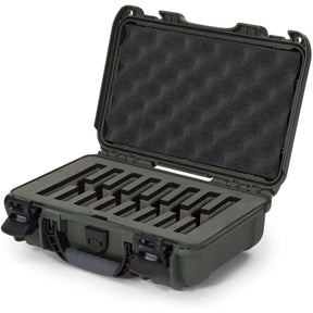 Nanuk Case w/ Foam Insert For 8 Knives Olive Interior 291x178x93mm