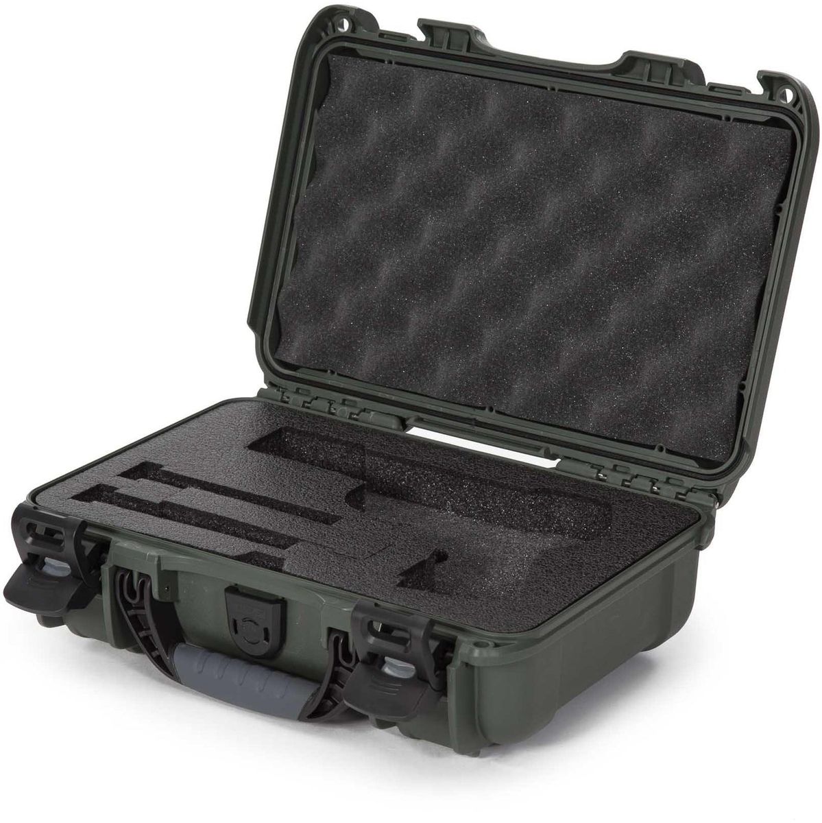 Nanuk Case w/ Classic Gun Olive Interior 291x178x93mm
