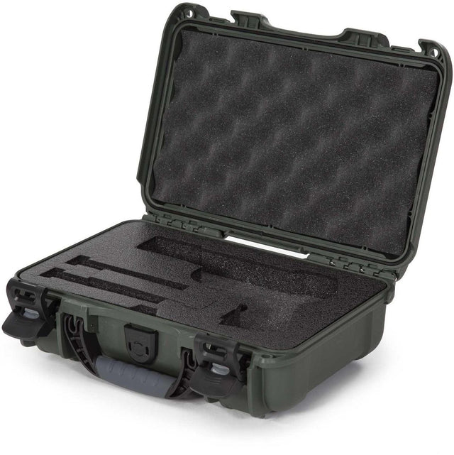 Nanuk Case w/ Classic Gun Olive Interior 291x178x93mm