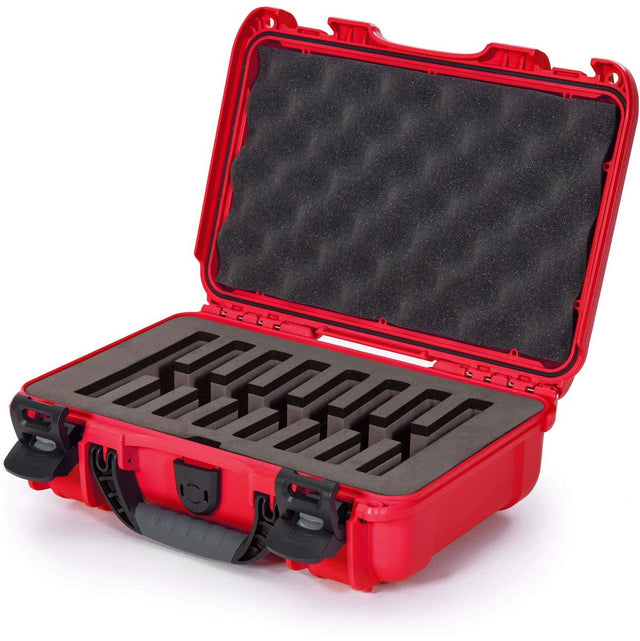 Nanuk Case w/ Foam Insert For 8 Knives Red Interior 291x178x93mm
