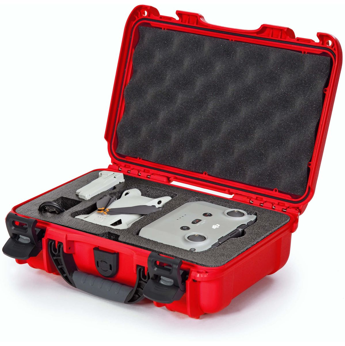 Nanuk Case w/ Foam Insert For DJI Mini 3 Pro Red Interior 291x178x93mm