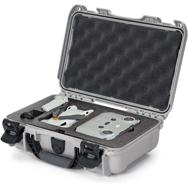 Nanuk Case w/ Foam Insert For DJI Mini 3 Pro Silver Interior 291x178x93mm
