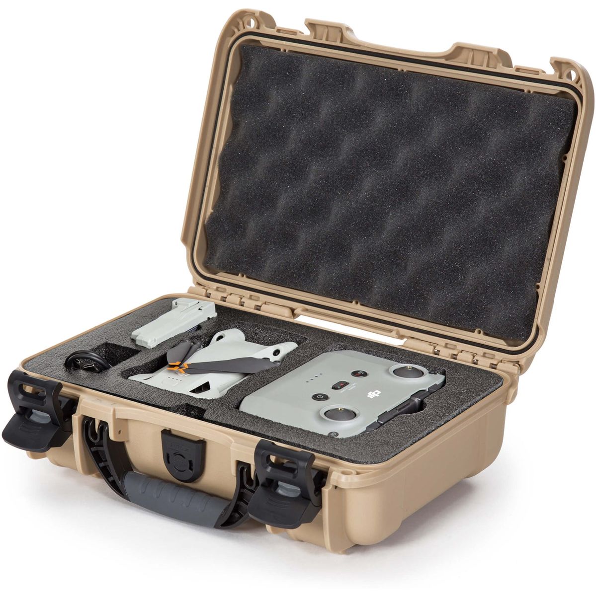 Nanuk Case w/ Foam Insert For DJI Mini 3 Pro Tan Interior 291x178x93mm