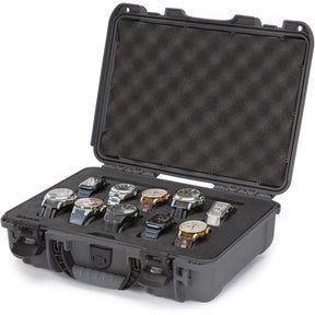 Nanuk Case w/ 10 Watch Graphite Interior 335x234x97mm
