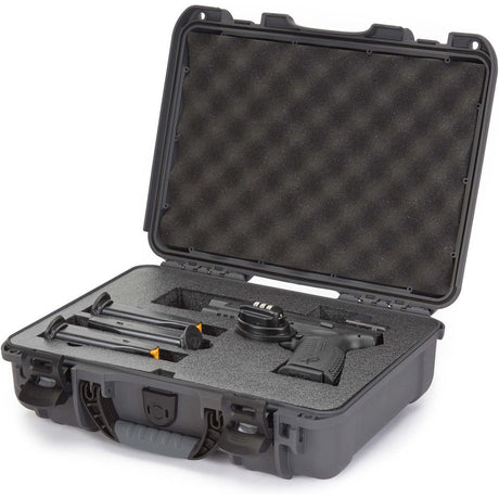 Nanuk 910 Pistol Optic Ready Case Graphite Interior 335x234x97mm