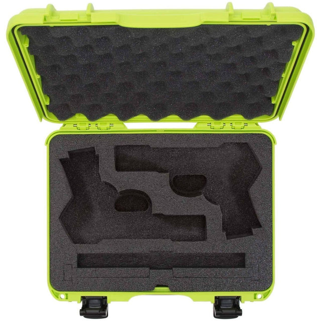 Nanuk Case w/ Classic Gun Lime Interior 335x234x97mm