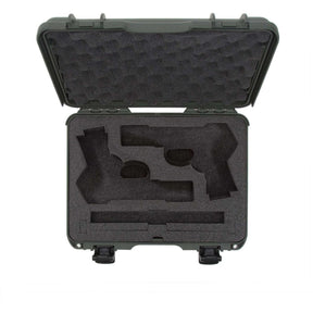Nanuk Case w/ Classic Gun Olive Interior 335x234x97mm