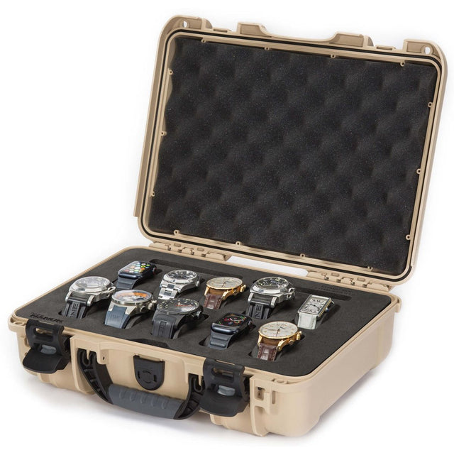 Nanuk Case w/ 10 Watch Tan Interior 335x234x97mm