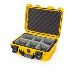 Nanuk Case w/ Padded Divider Yellow Interior 351x236x157mm