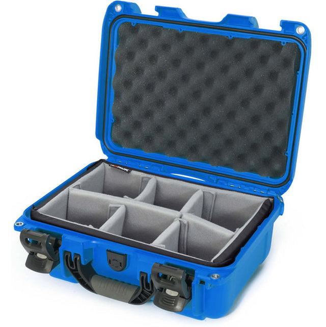 Nanuk Case w/ Padded Divider Blue Interior 351x236x157mm