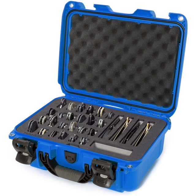 Nanuk Case w/ Foam Insert For 28 Knives Blue Interior 351x236x157mm
