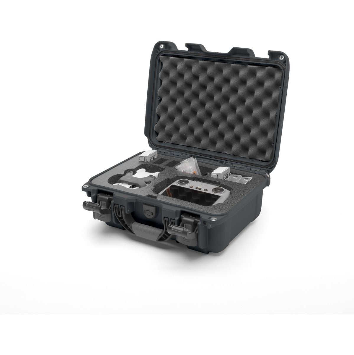 Nanuk 915 Case w/ Foam Insert For DJI Mavic Mini 4 Pro Fly More Graphite