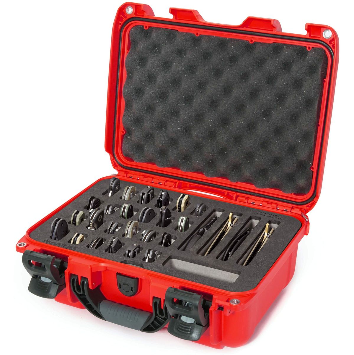 Nanuk Case w/ Foam Insert For 28 Knives Red Interior 351x236x157mm