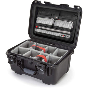Nanuk Case w/ Lid Org. w/ Div Black Pro Photo Kit Case Interior 376x246x193mm