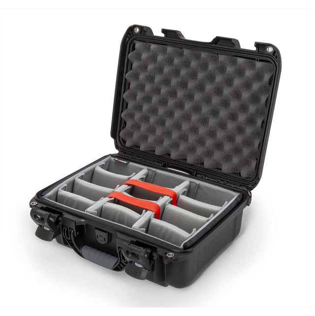 Nanuk Case w/ Padded Divider Black Interior 381x267x157mm