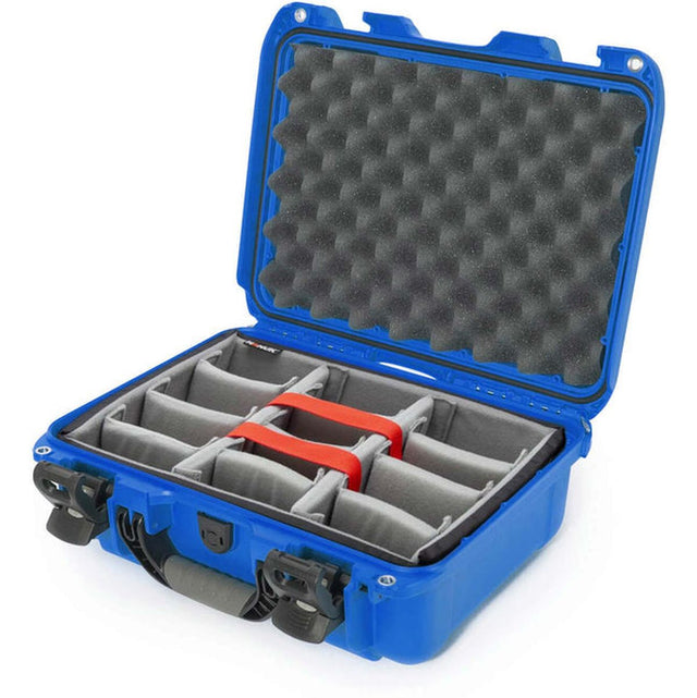 Nanuk Case w/ Padded Divider Blue Interior 381x267x157mm
