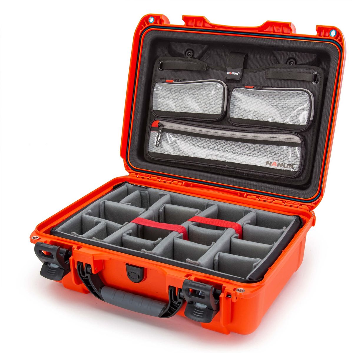 Nanuk Case w/ Lid Org. w/ Divider Lime Pro Photo Kit Case Interior 432x300x163mm