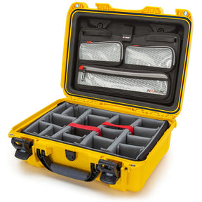 Nanuk Case w/ Lid Org. w/ Div Orange Pro Photo Kit Case Interior 432x300x163mm