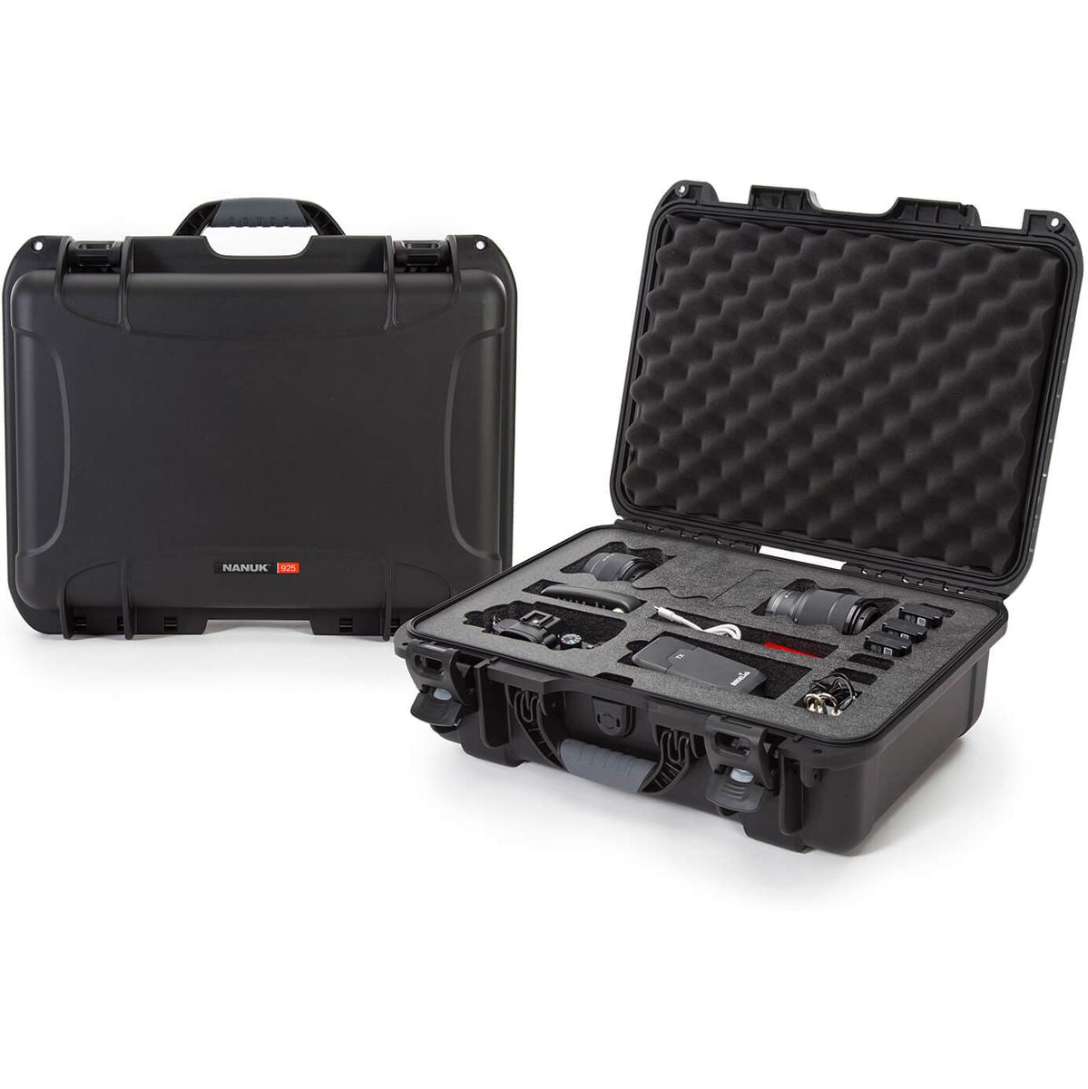 Nanuk Case w/ Foam For 1 Body DSLR Black Interior 432x300x163mm