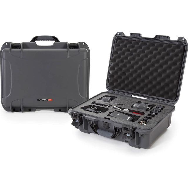 Nanuk Case w/ Foam For 1 Body DSLR Graphite Interior 432x300x163mm