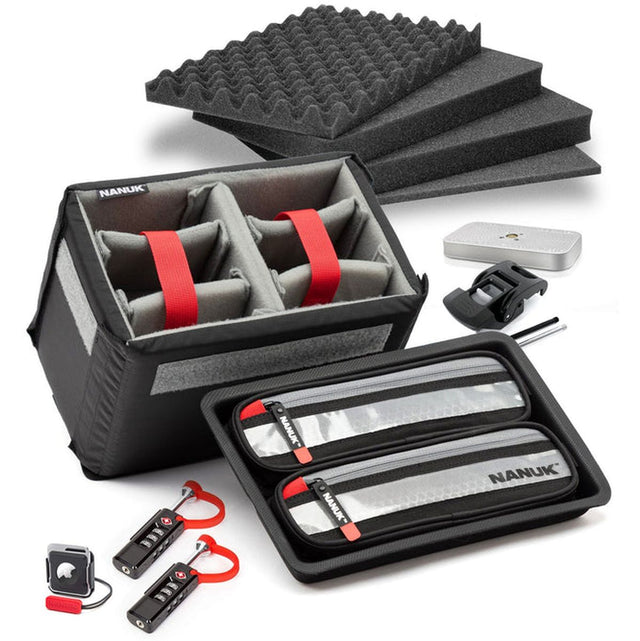 Nanuk Foam Inserts (4 Part) For 930 Nanuk Case Interior 457x330x175mm