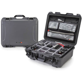 Nanuk Case w/ Lid Org. w/ Div Graphite Pro Photo Kit Case Interior 457x330x175mm