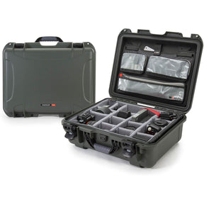 Nanuk Case w/ Lid Org. w/ Div Olive Pro Photo Kit Case Interior 457x330x175mm