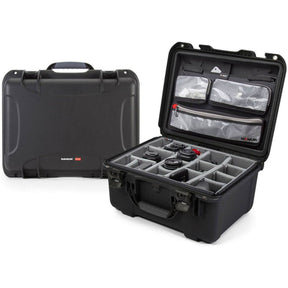 Nanuk Case w/ Lid Org./Divider Black Pro Photo Kit Case Interior 457x330x241mm
