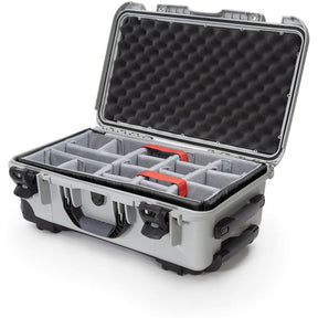 Nanuk Case w/ Padded Divider Silver Interior 521x287x191mm