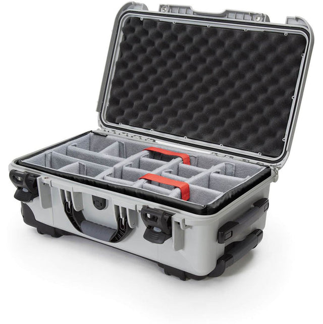 Nanuk Case w/ Padded Divider Silver Interior 521x287x191mm