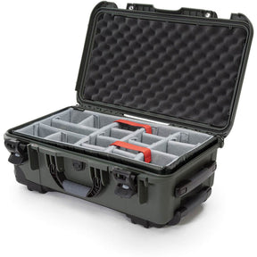 Nanuk Case w/ Padded Divider Olive Interior 521x287x191mm