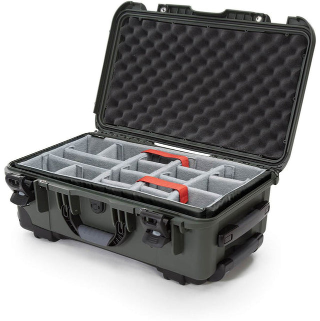 Nanuk Case w/ Padded Divider Olive Interior 521x287x191mm
