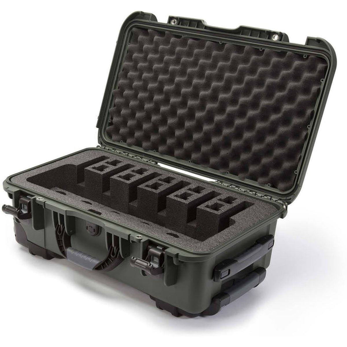 Nanuk Case w/ Foam 6UP Olive Interior 521x287x191mm