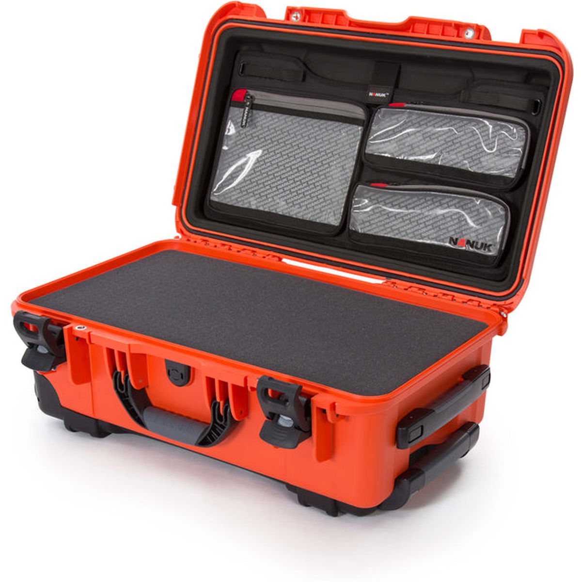 Nanuk Case w/ Lid Org./Foam Orange Interior 521x287x191mm