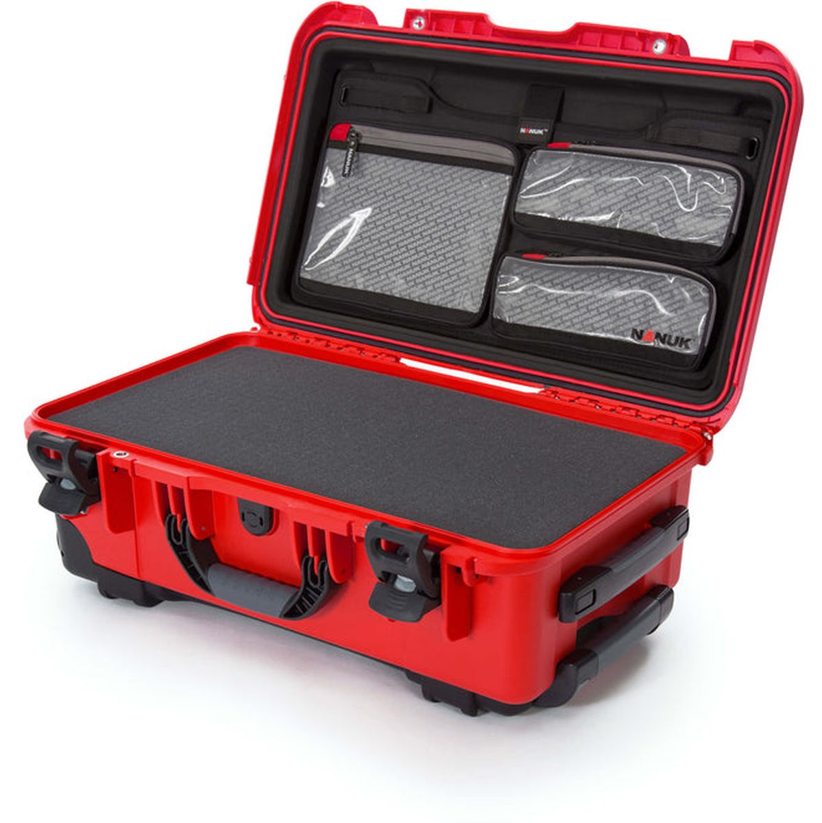 Nanuk Case w/ Lid Org./Foam Red Interior 521x287x191mm