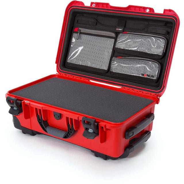Nanuk Case w/ Lid Org./Foam Red Interior 521x287x191mm