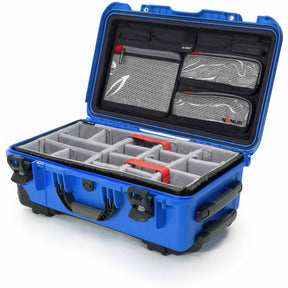 Nanuk Case w/ Lid Org./Divider Blue Pro Photo Kit Case Interior 521x287x191mm