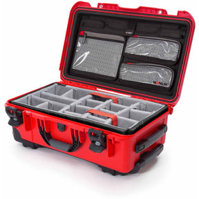 Nanuk Case w/ Lid Org./Divider Red Pro Photo Kit Case Interior 521x287x191mm